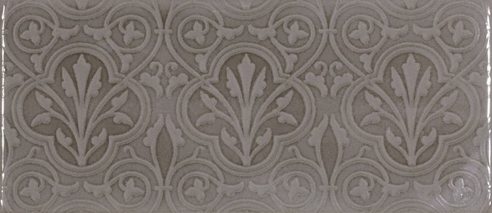 Craven Dunnill CDR169 Ambience Taupe Decor Wall Tile 250x110mm