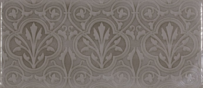 Craven Dunnill Ambience Taupe Decor Wall Tile 250x110mm (Box of 38) [CDR169]