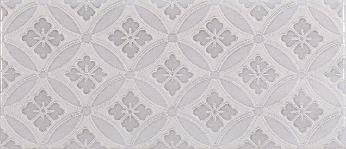 Craven Dunnill CDR170 Ambience Tender Gray Decor Wall Tile 250x110mm