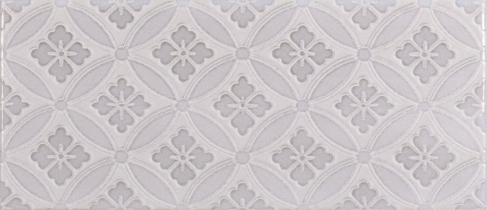 Craven Dunnill Ambience Tender Gray Decor Wall Tile 250x110mm (Box of 38) [CDR170]