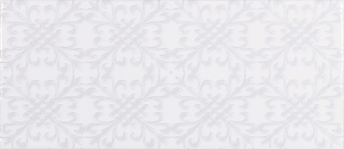 Craven Dunnill CDR171 Ambience White Decor Wall Tile 250x110mm