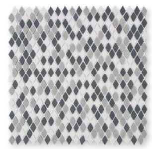 Craven Dunnill CR258 Lifecycle Matt Black Diamond Wall Tiles 300x300mm