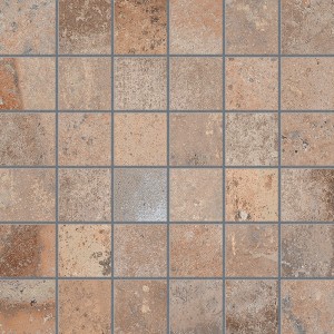 Craven Dunnill CDN3G8 Firestone Amber Mosaic Floor Tile 300x300mm