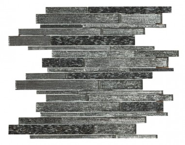 Craven Dunnill CR270 Majestic Matt Black Mosaic Wall Tile 300x300mm