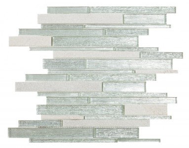 Craven Dunnill Majestic Mosaic Wall Tile 300 x 300mm White (Single) [CR272]