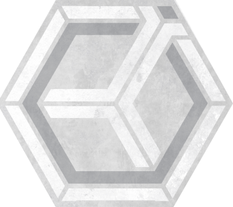 Craven Dunnill Boutique Hexagon Geo Wall & Floor Tile 150x170mm (Box of 30) [REN492]