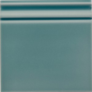 Craven Dunnill SIGSAQ Burleigh Signature Skirt Aquamarine Wall Tile 152x152mm