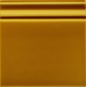 Craven Dunnill Burleigh Signature Skirt Wall Tile 152 x 152mm Flame (Single) [SIGSFL]