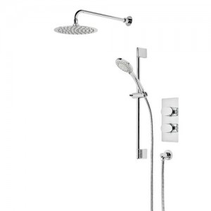 Roper Rhodes Clear Dual Function Shower System & Fixed Head [SVSET141]