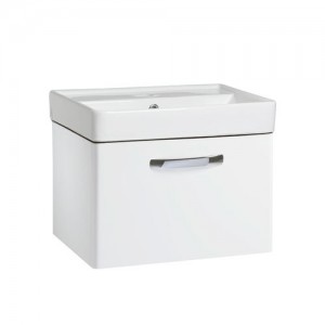 Tavistock CM500WW Compass 50cm Wall Hung Vanity Unit - White