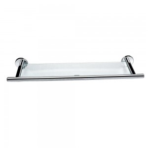 Flova Coco Glass Shelf 593mm Chrome [CO8906-7]