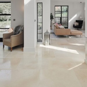 CaPietra Bergamo Limestone Floor Tile (Distressed Finish) 600 x Random x 20mm [7291]