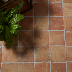 CaPietra Marlborough Terracotta Square Floor Tile (Handmade Finish) 200 x 200 x 20mm [7224]