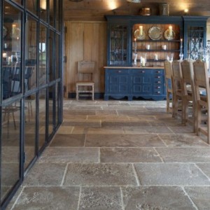CaPietra Medieval Bourgogne Limestone Floor Tile (Weathered Finish) 300/400/500 x Random x 20mm [6969]