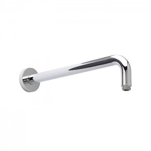 BC Designs CSC225BC Victrion Straight Wall Shower Arm - Brushed Chrome