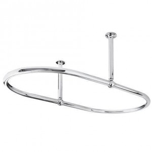 BC Designs CSD310 Victrion Oval Shower Curtain Ring