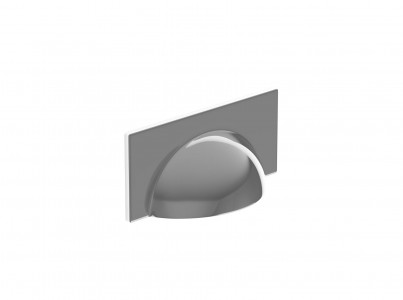 Heritage Cup Handle 64mm - Chrome [AHC105]
