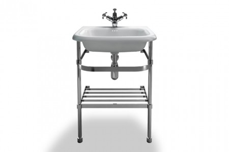 Clearwater & Burlington B7ES Washstand for Roll Top Basin (Small) 870 x 525mm Stainless Steel (Basin NOT Included)