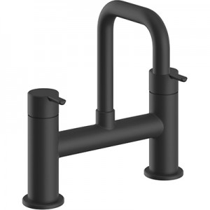 Heritage Dartmouth Bath Filler Matt Black [TDACBL07]