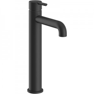 Heritage Dartmouth Tall Basin Mixer - Matt Black [TDACBLT04]