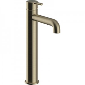 Heritage Dartmouth Tall Basin Mixer Brushed Brass [TDACBBT04]