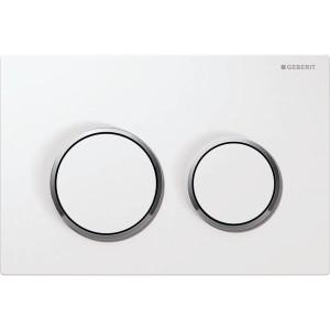 Geberit Omega20 - White / Gloss Chrome / White [115085KJ1]