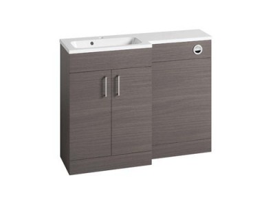 Tavistock DC12042 Nexus 60cm L Shape Basin Unit - Basalt (Basin unit only)