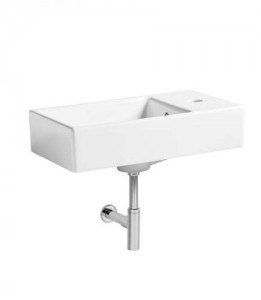 Tavistock DC14008 Cloakroom 460 Basin - 1 right hand tap hole 