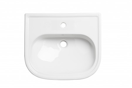 Tavistock DC14047 Lansdown 500 Semi-Countertop Basin - 1 Taphole