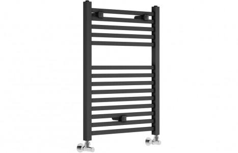 Tesoro Square Ladder Radiator (500x690x30mm) - Anthracite [PLUM102988]
