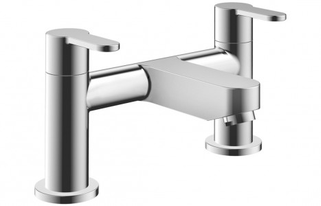 Assisi Bath Filler - Chrome [PLUM105724]