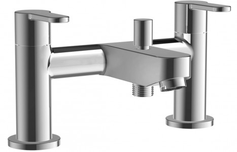 Assisi Bath/Shower Mixer & Shower Kit - Chrome [PLUM105725]