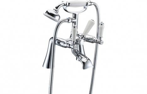 Monza Bath/Shower Mixer - Chrome [PLUM105596]