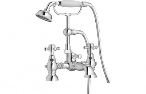Teramo Bath/Shower Mixer & Shower Kit - Chrome [PLUM105778]