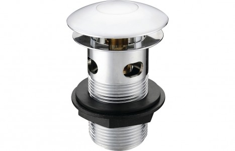 Easy Clean Basin Waste - Chrome [PLUM105767]