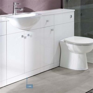 EASTBROOK 1.040 Bonito 150cm Plinth White