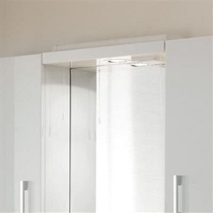 EASTBROOK 1.277 Faro 39cm Cornice White (Cabinet / Mirror Not Included)      