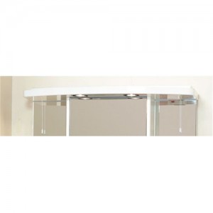EASTBROOK 1.403 80cm Light Cabinet Cornice 2 Spots (Cabinet / Mirror Not Included)  