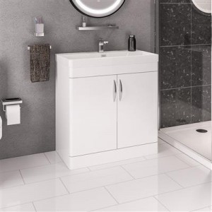 EASTBROOK 36.0041 Cavone 80 Basin White (Cabinet Sold Separately)