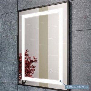 EASTBROOK 40.1019 Varano 600x800mm LED Mirror Matt Black  