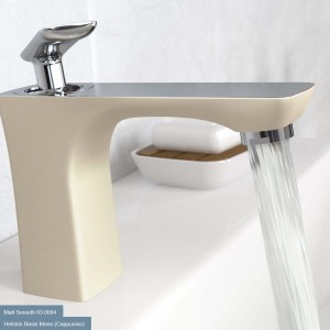 Eastbrook 93.0083 Helston Basin Mono (including waste) Gloss Cappuccino Chrome