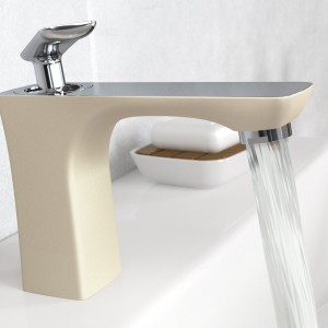 Eastbrook 93.0084 Helston Basin Mono (including waste) Matt Smooth Cappuccino Chrome