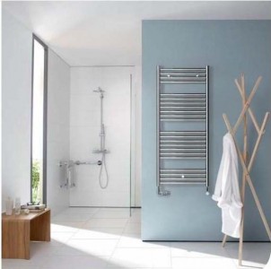 Redroom ELNEC12060MF Elan Electric Radiator with Thermostatic Controller 1200x600mm Chrome 