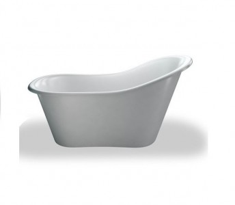 Burlington ET13B Emperor Single Ended (Slipper) Soaking Bath 1530 x 710mm