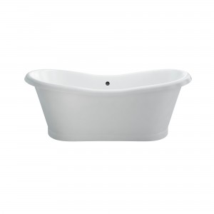 Burlington ET6C Admiral Double Ended Soaking Bath 1775 x 885mm