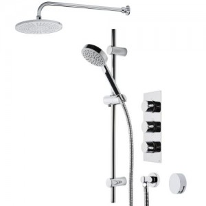 Roper Rhodes Event Round Triple Function Shower System [SVSET22]