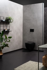 Fibo F2442-S Timeless Wall Panel with Aqualock Meton Grey Silk 600/900x1200/2400mm