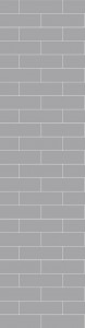 Fibo T4115-M74 Urban London Brick Aqualock Wall Panel 2400x600mm