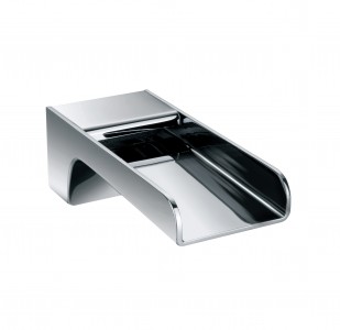 Flova CABSPOUT Cascade Wall Mounted Bath Spout Chrome