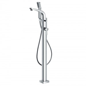 Flova ESFMBSM Essence Floorstanding Tall Bath & Shower Mixer/Shower Set Chrome